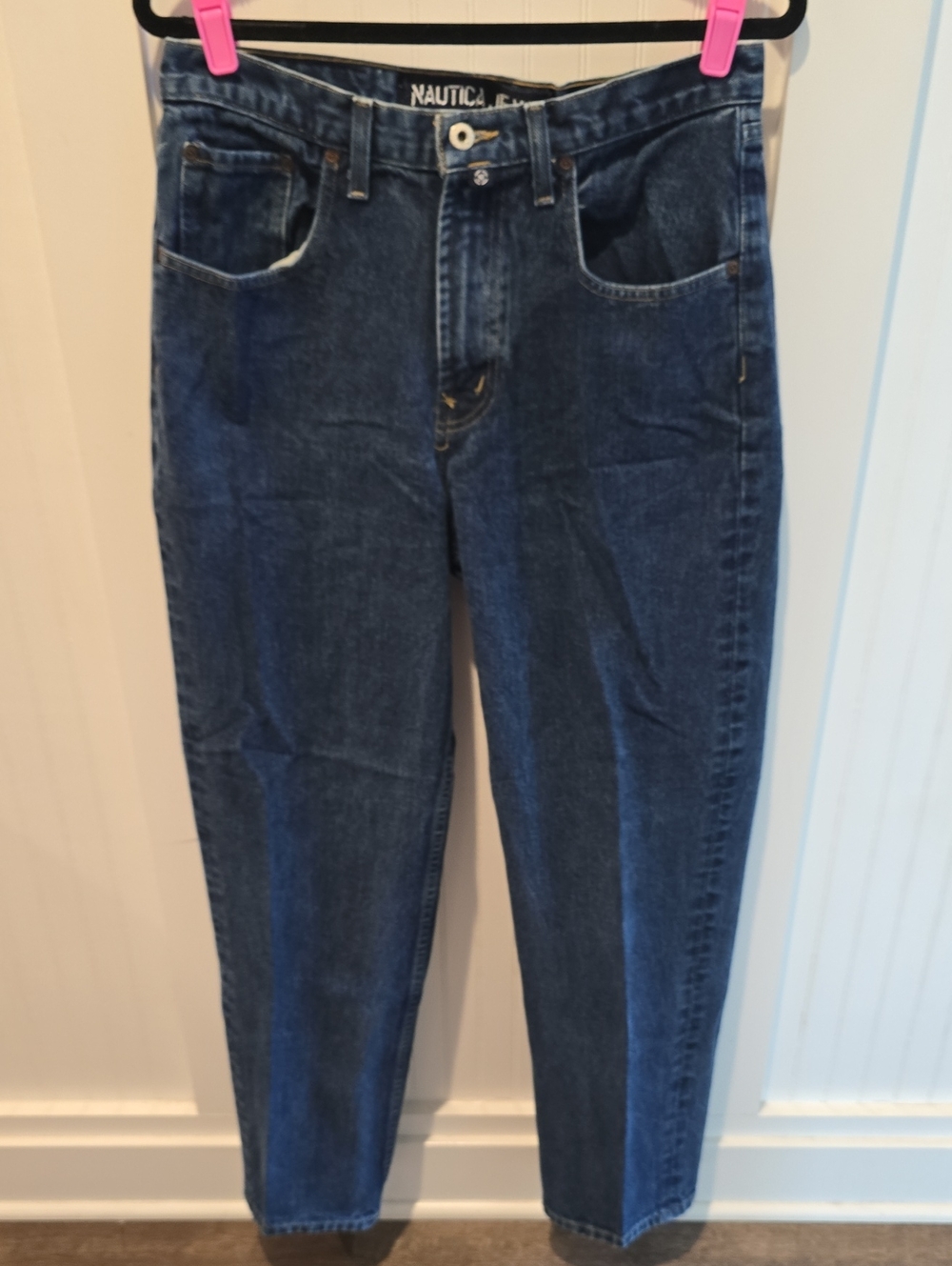 Vintage Nautica Men’s Navy Easy Fit Jeans 34x30